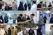 بازدید مشاور رئیس دانشگاه از مرکز قلب شهید رجایی